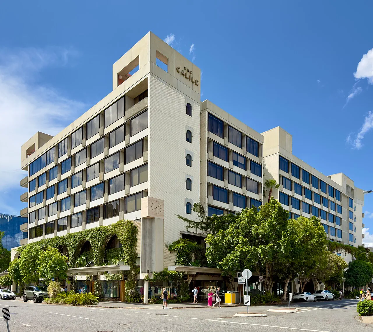 The Calile Hotel — front facade (2026 photograph)